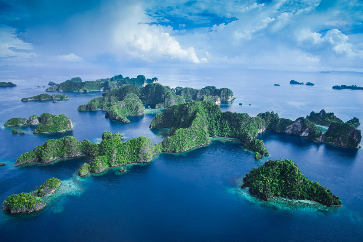 Thousand Islands in the Java Sea